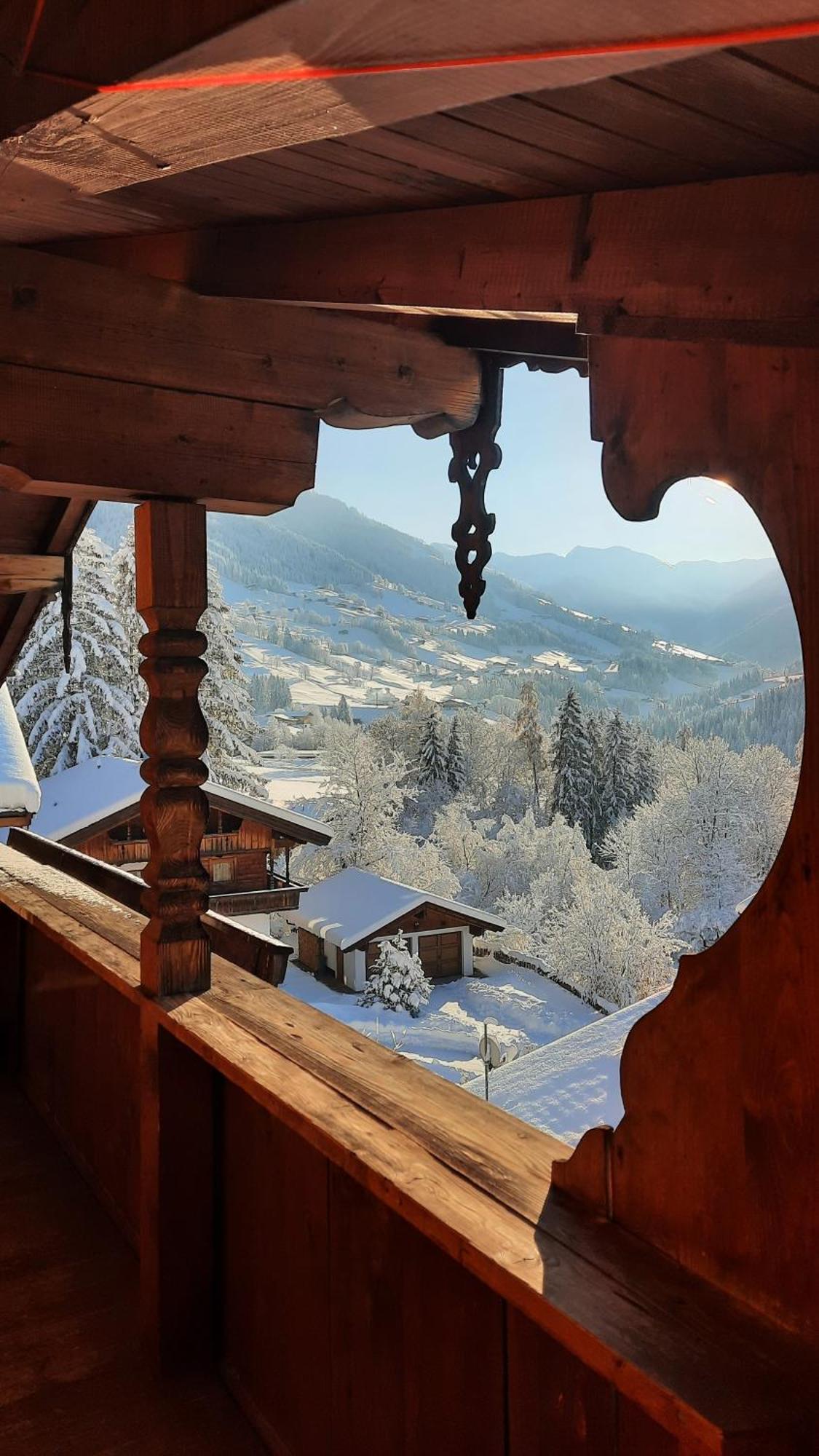 Hotel Haus Gmahblick Ferienwonungen Alpbach Zewnętrze zdjęcie